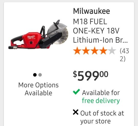 Milwaukee M18 Fuel Metal Saw