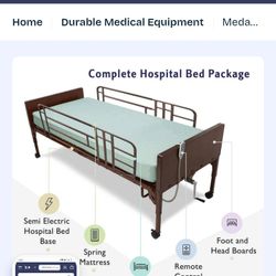Semi Electric Hospital Bed 
