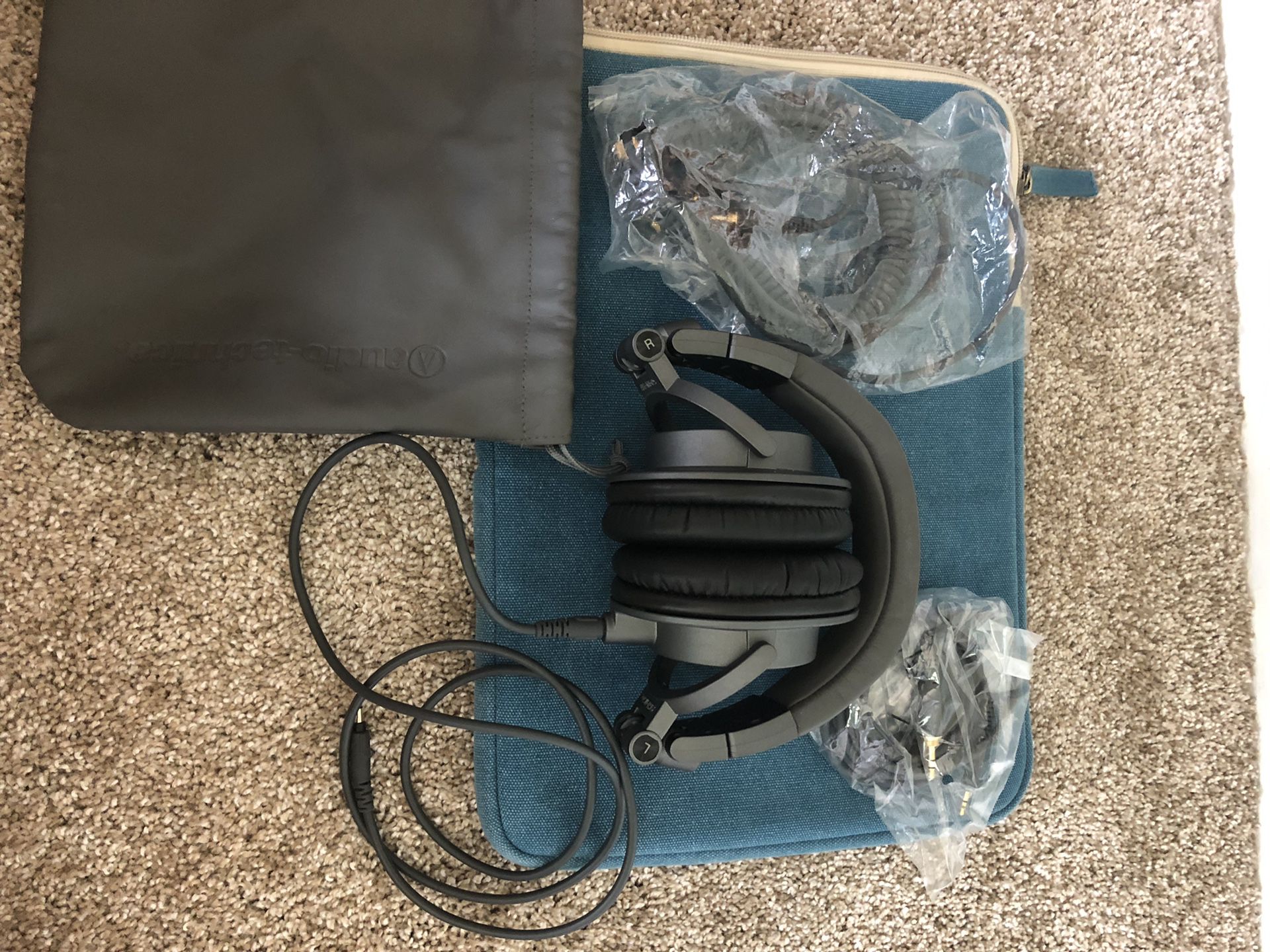 Audio Technica ATH-M50xMG- Limited Edition Matte Grey Headphones($135 OBO, willing to negotiate)