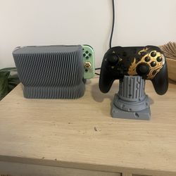 Nintendo Switch Dock Compartment & Controller Stands