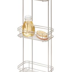 iDesign Weston 3-Tier Shower Shelf Organizer for Shampoo, Conditioner, Soap, Cosmetics