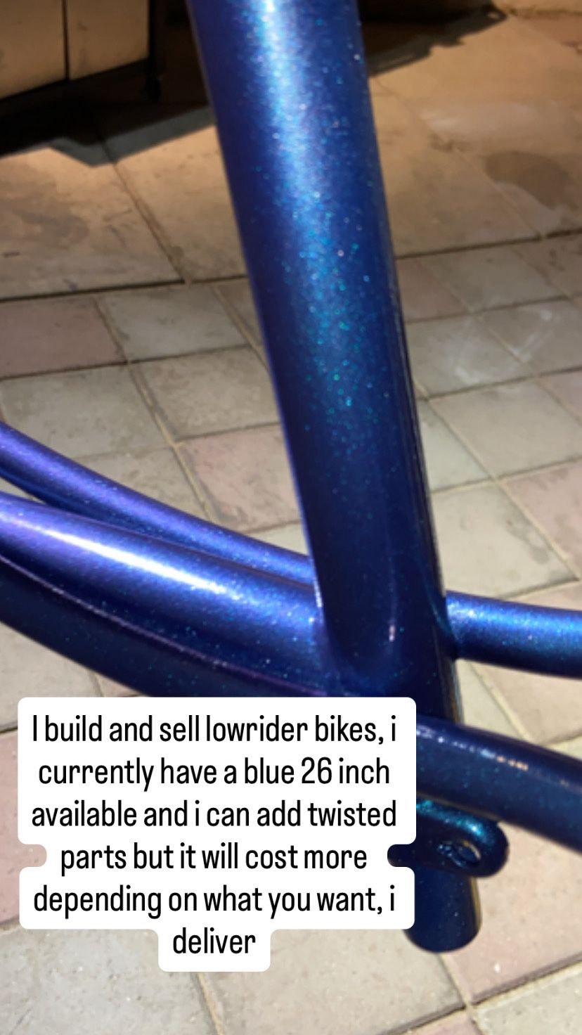 26 Inch Lowrider Bike