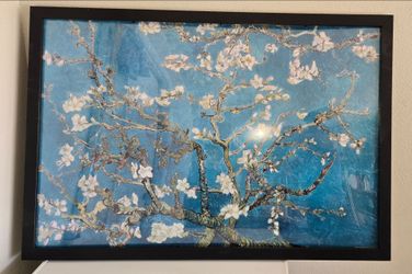 Van Gogh Almond Blossoms Framed Art