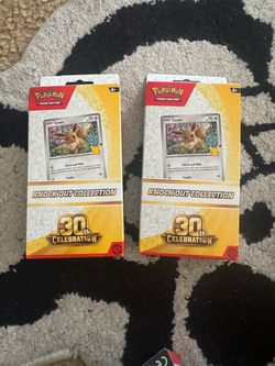 Pokemon 30th anniversary knockout box