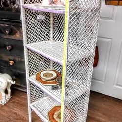 Wicker Book Shelf