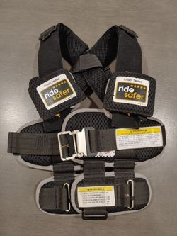 RideSafer Travel Restraint Harness Seat Belt Positioner for Kids
