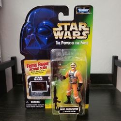 NEW Star Wars POTF Green Card BIGGS DARKLIGHTER POTF Freeze Frame 1997