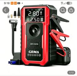11000 A     car jumper  multifunctional with air compressor
