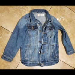 Jean Jacket Size 6/7