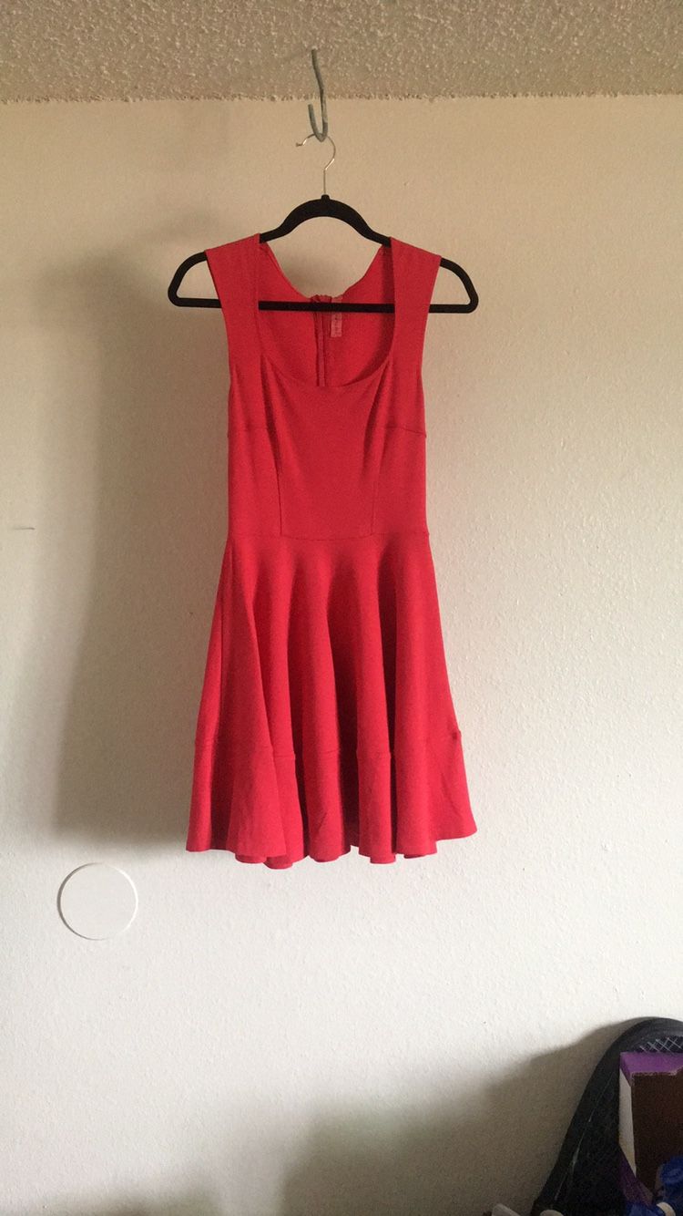 Coral Pink Cocktail Dress