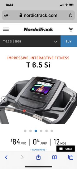 NordicTrack 6.5si trendmil new