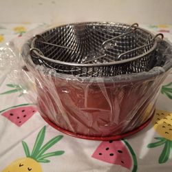 3 Piece Deep Fryer Set