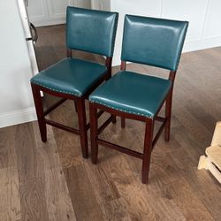 Turquoise Bar stools