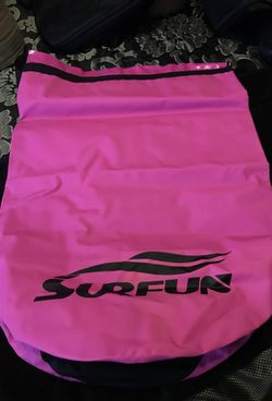 Surf kaya k boat dry bag pink