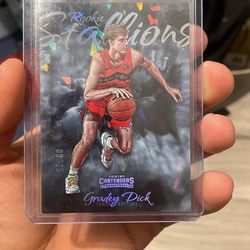 Gradey Dick Rc Cracked Ice Rookie Stallions /25