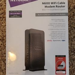 Net gear N600 Cable Modem Router