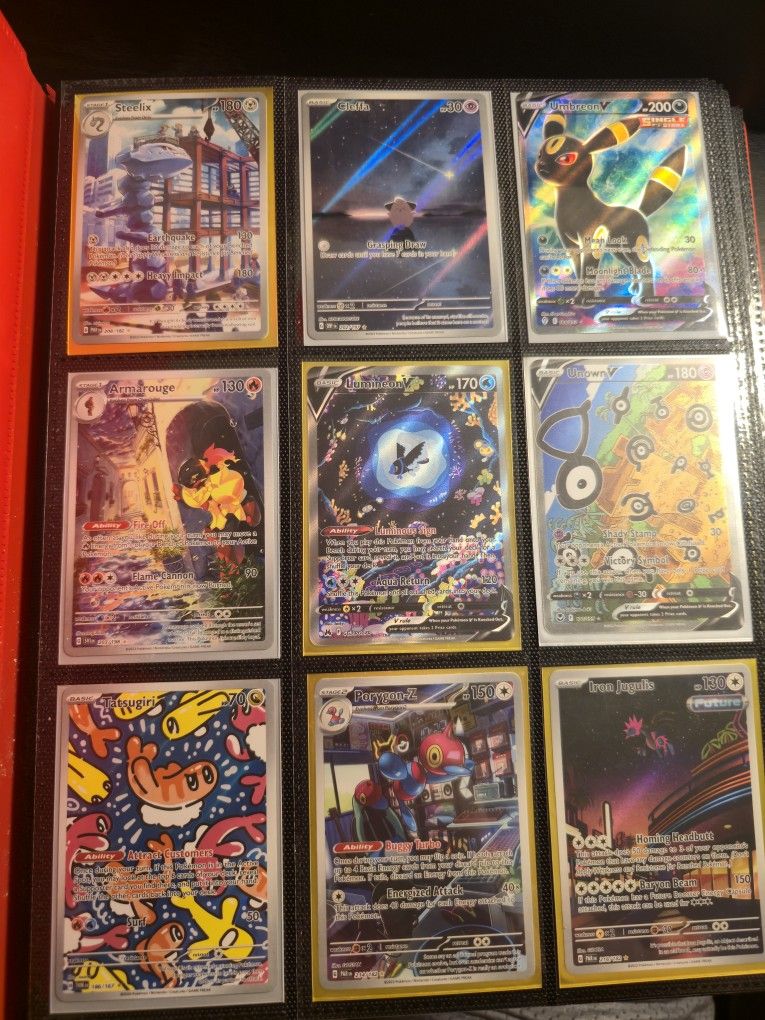 Modern Pokemon Cards Binder