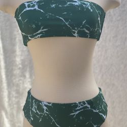 New Size Small Two Piece Bikini Set Tie Dye Colors