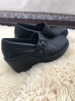 B.O.C. Black Leather Shoes