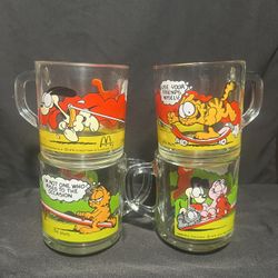 Garfield McDonalds Cups