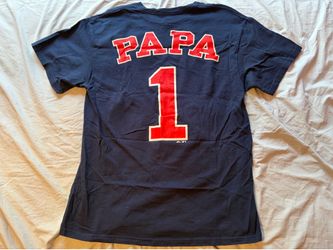 Boston Red Sox MLB “#1 Papa” Majestic Shirt; Men’s L