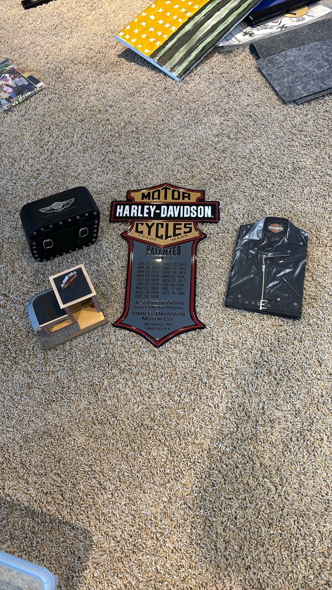 Harley Davidson Novelty Items 