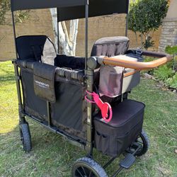 WonderFold W2 Luxe Edition All-Terrain Wagon (Elite Black Camo) – Like New