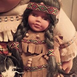 Indian Porcelain Doll