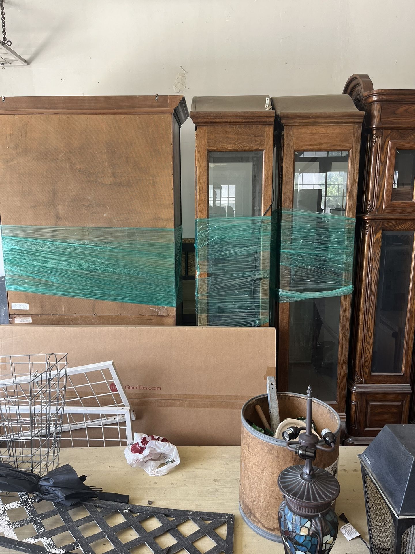 Antique Glass Cabinets