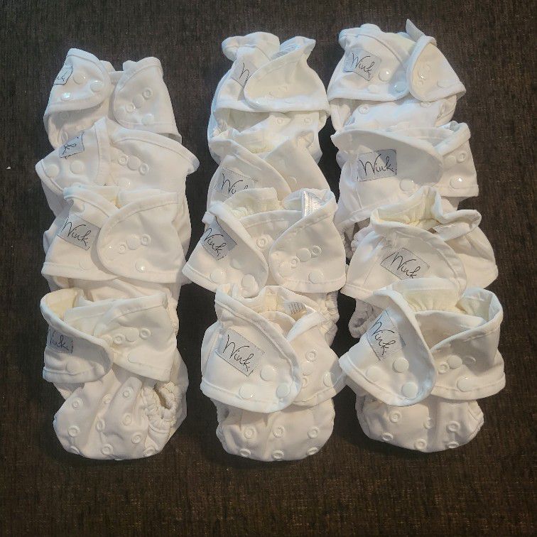 Wink Organic Newborn AIO Cloth Diapers