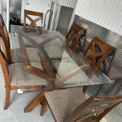 Dinning Table Heavy Glass Top Only   