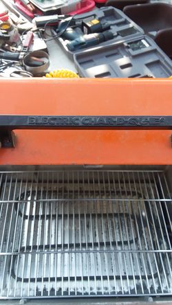 Electric charcoal BBQ Grill