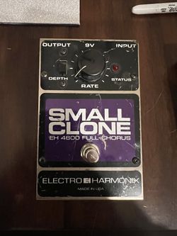 Electro Harmonix Small Clone Pedal 