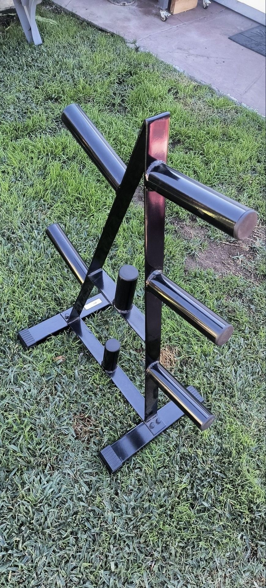 Black Gym Weight Tree Brand New