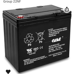 12 V 50 amp batteryv