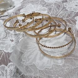 Pulseras Ststainless steel Juego de 7