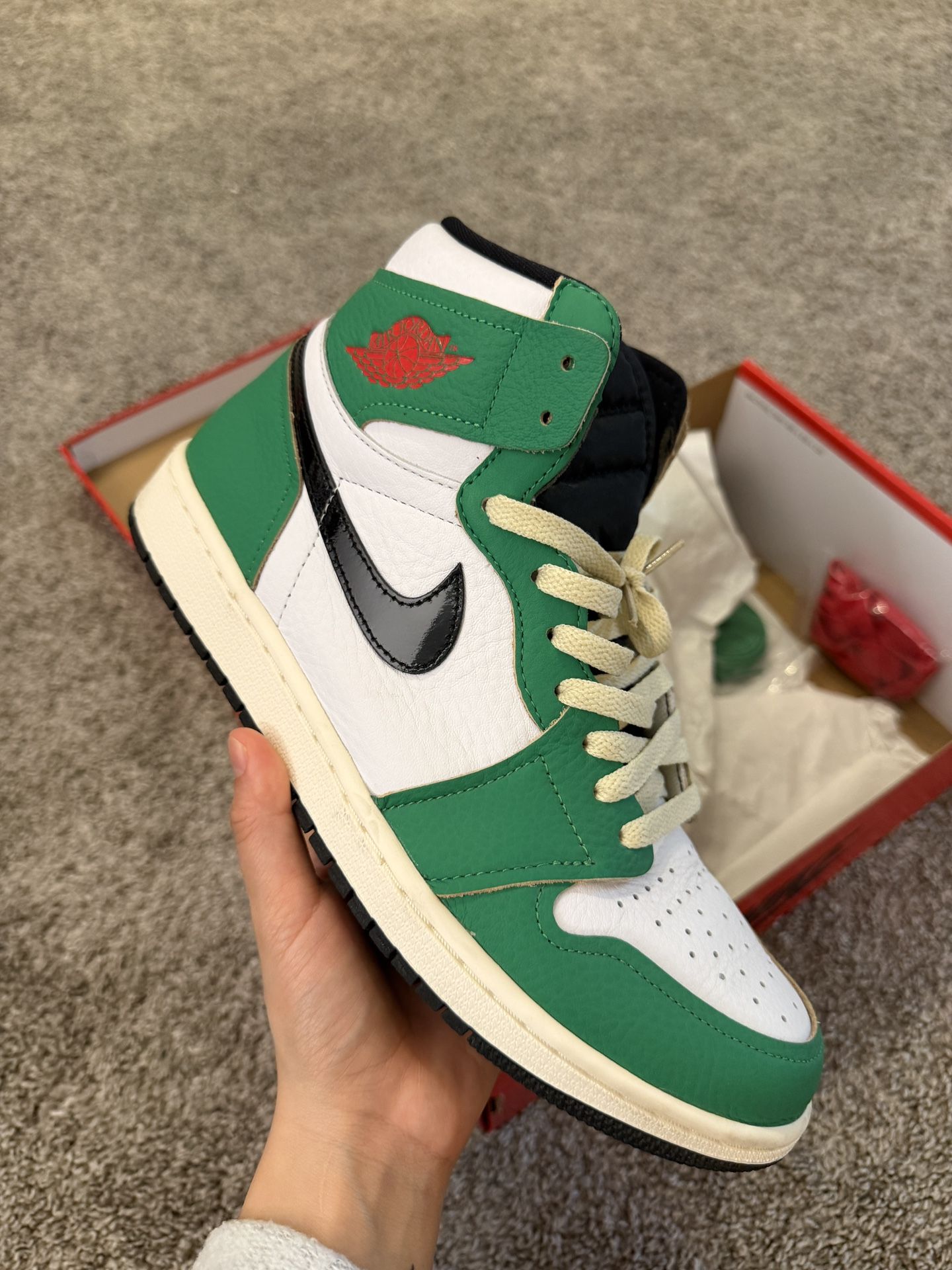 Lucky Green Jordans