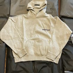 Light Oatmeal Essential Hoodie