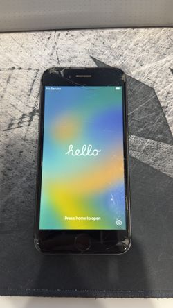Apple iPhone 8 64GB Space Gray A1863 - Works - Cracked Front & Back