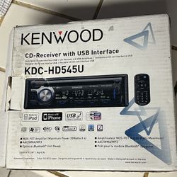 Kenwood Cd Receiver w/ Interface Kdc-HD545U