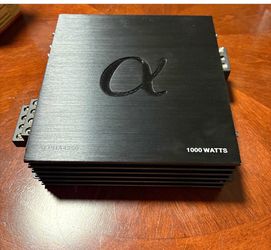 Alpha 4(contact info removed)W Car Amplifier