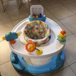 Smart steps walker and bouncer