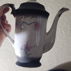 Antique Porcaline Kettle