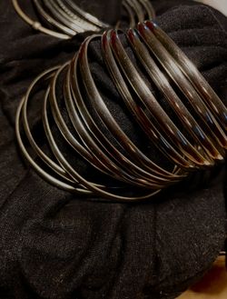 Silver Bangles Bracelets 5 Oz