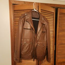 Brown Leather Jacket