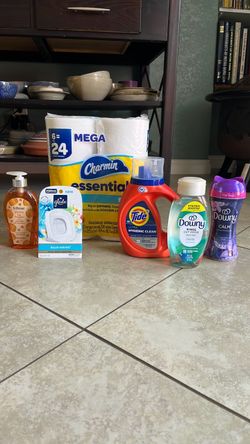 Tide, Downy, Charmin, Softsoap, Glade