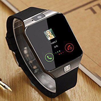 SMART WATCH with Camera Bluetooth Connects to any IPHONEs or ANDROIDs Samsung LG HTC ZTE, BRAND NEW