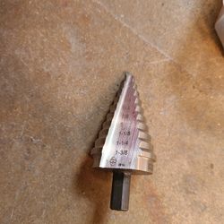 1/4" - 1 3/8" Step-Drill Bit (Klein)
