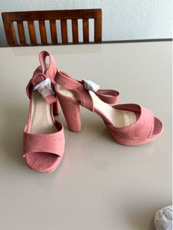 Quips dusty rise faux suede shoes