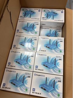 SUPERBOX S7 MAX VSEEBOX V6 MAX V6 PLUS ELITE MINI ELITE ULTRA BLACKBOX SMART TV MEDIA PLAYER WHOLESALE DEALS STOREFRONT OPEN DAILY